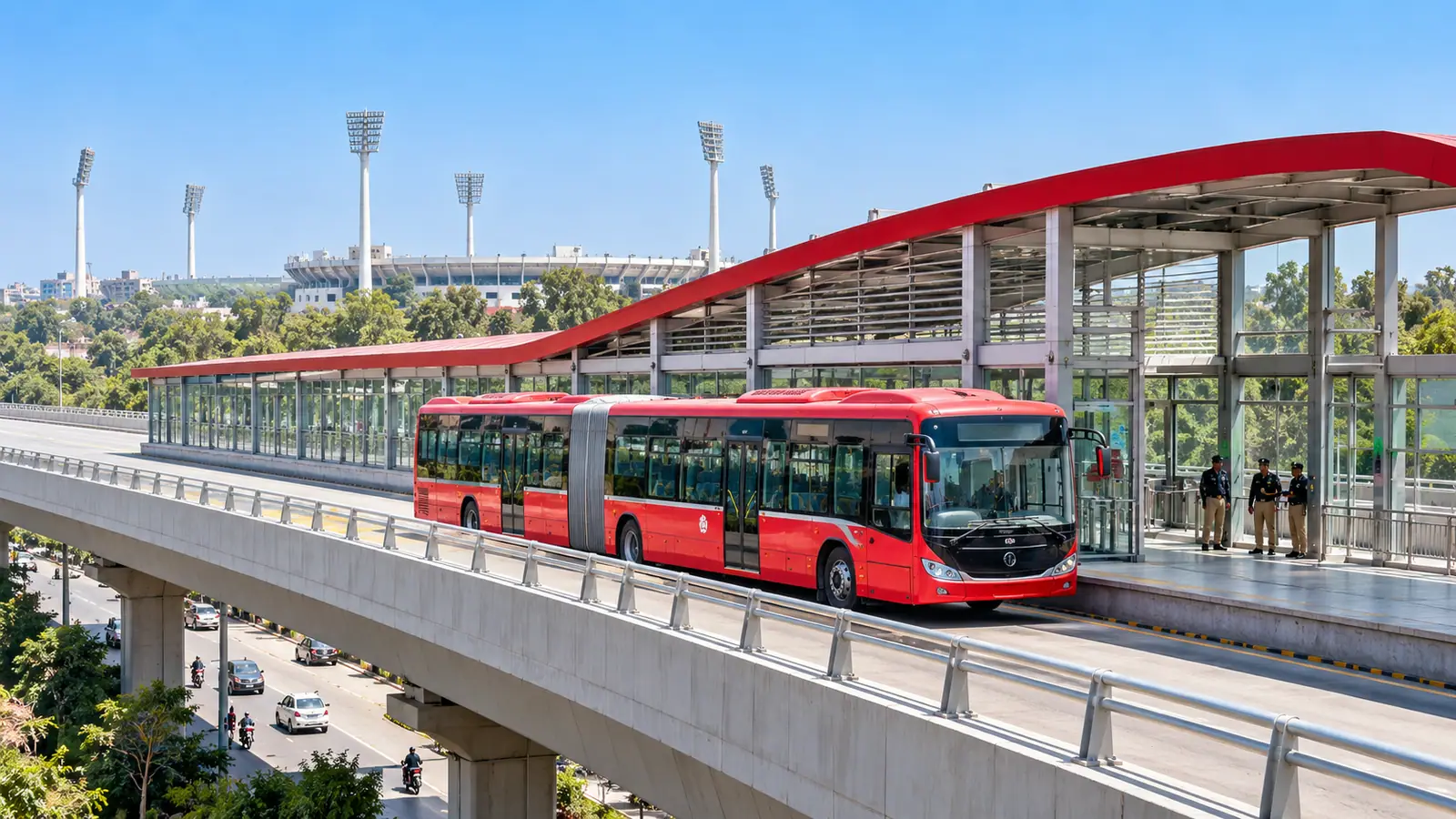 Metrobus Suspended in Twin Cities for Pakistan vs Sri Lanka Series
