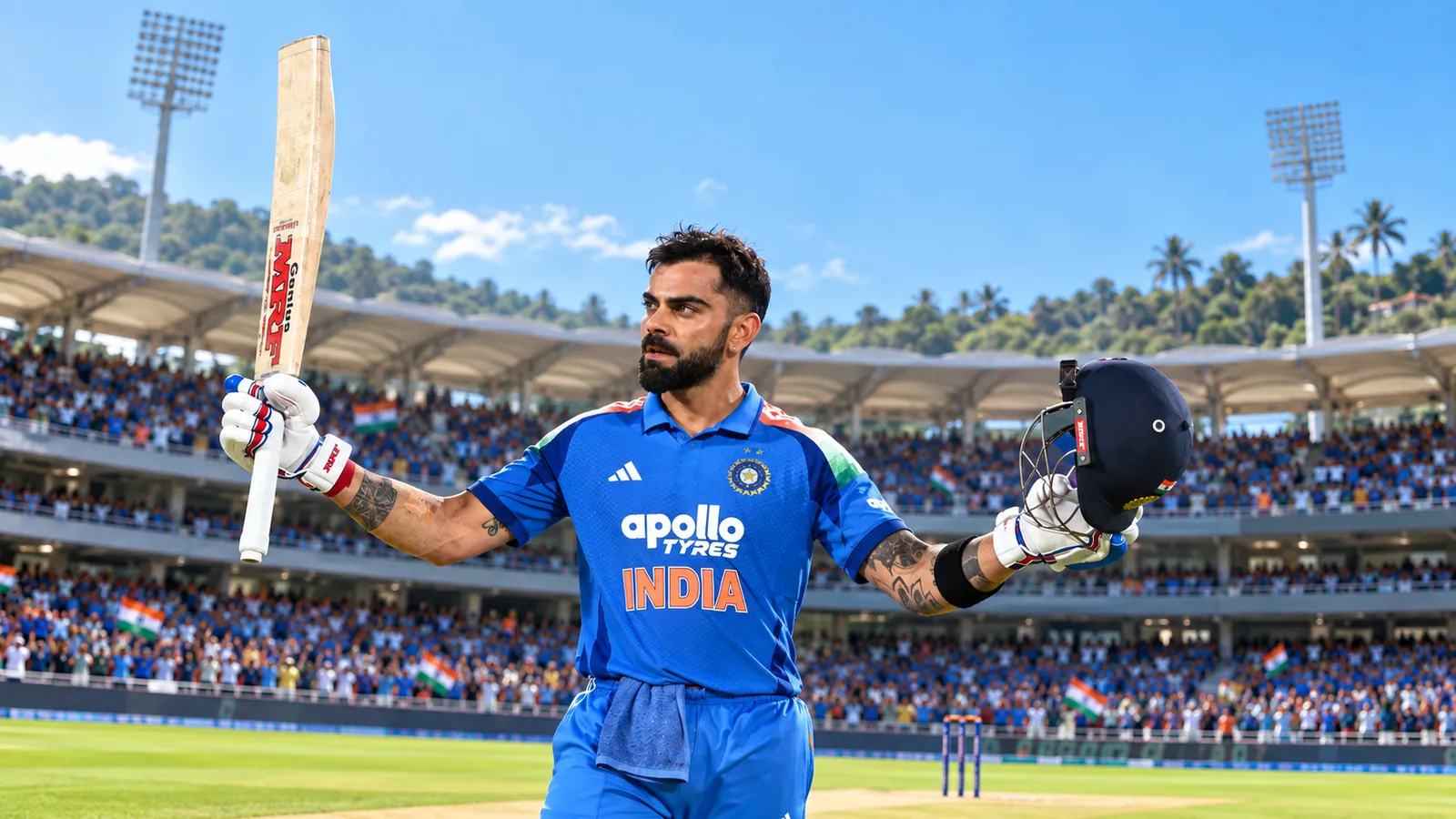 Virat Kohli Hits 55th ODI Century, Crosses 15,000 Runs